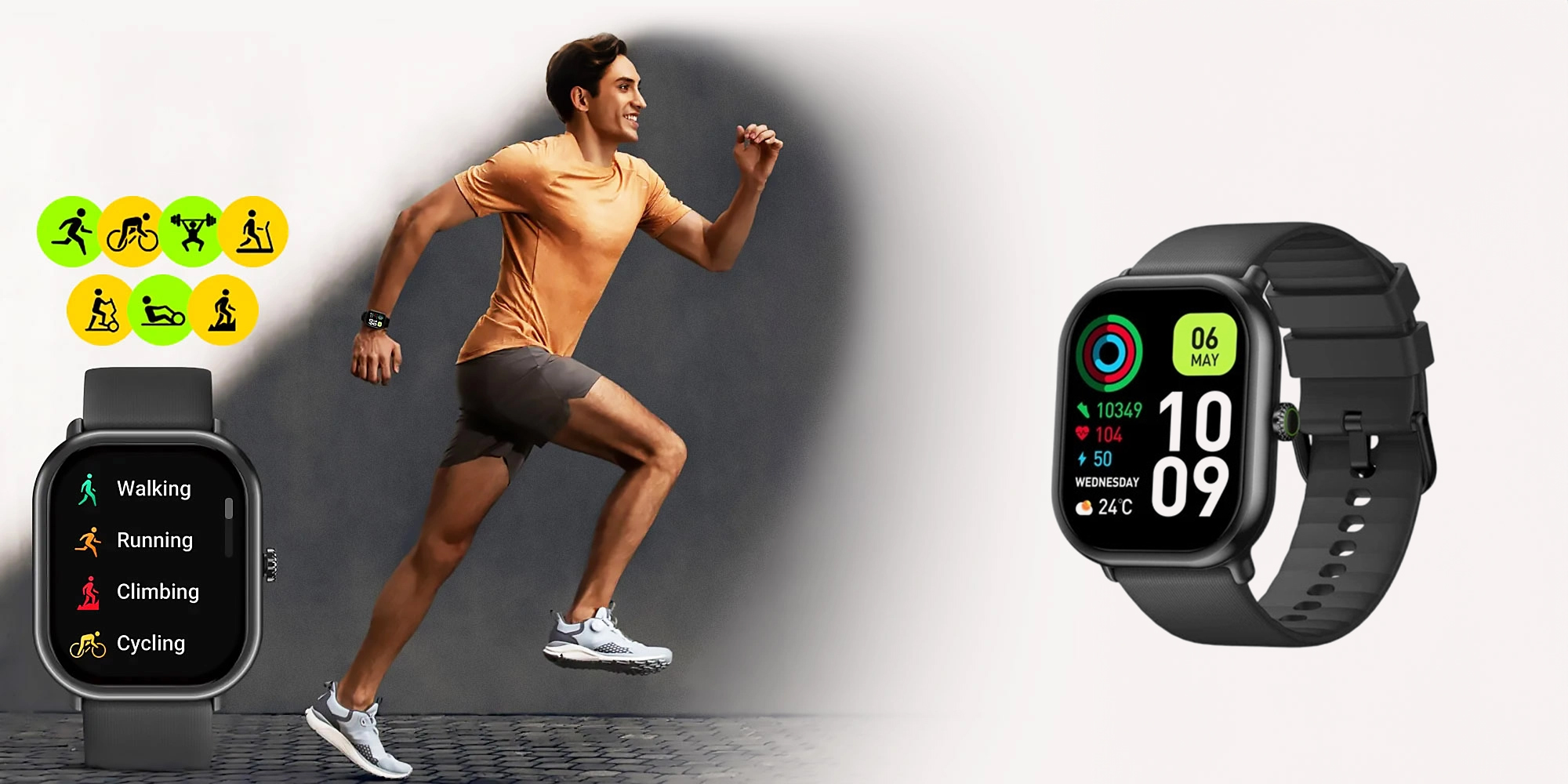 Smartwatch  Zeblaze GTS 3 Pro - czarny